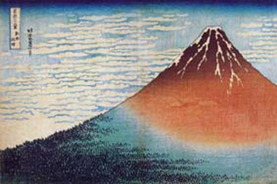 富士山を背景にしたメカゴジラの浮世絵 富士山を背景にしたメカゴジラの浮世絵 （fujiphotosaron_koten）